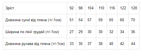 Сукня для дівчинки Носи своє 128 Білий (p-3532-70230) - зображення 2
