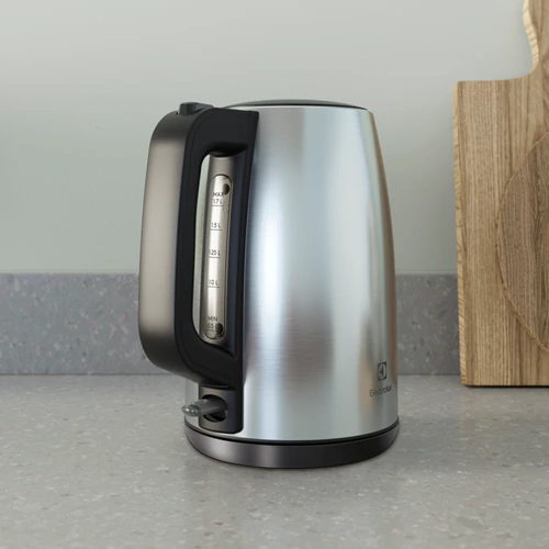 Electrolux Електрочайник, 1,7л, Strix, метал, нерж - изображение 2