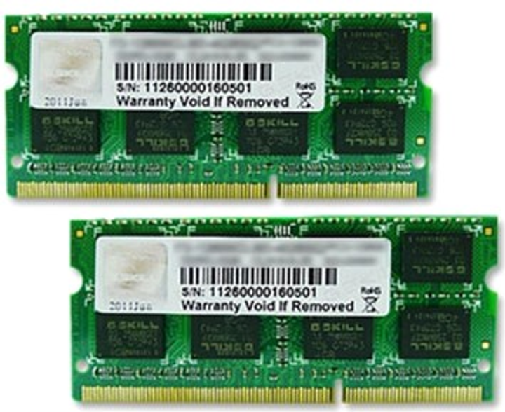 RAM G.Skill SODIMM DDR3-1600 8192MB PC3-12800 (F3-1600C11S-8GSQ) - obraz 1