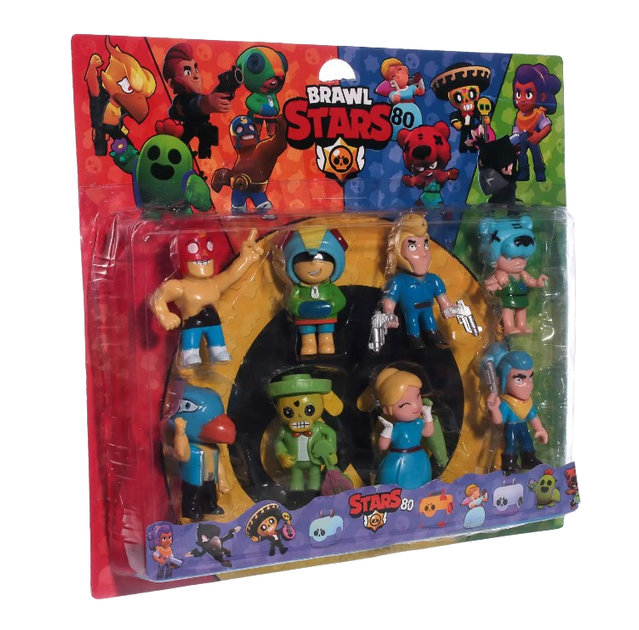 Фигурки героев Бравл Старс Brawl Stars 8 героев на планшетке – низкие ...
