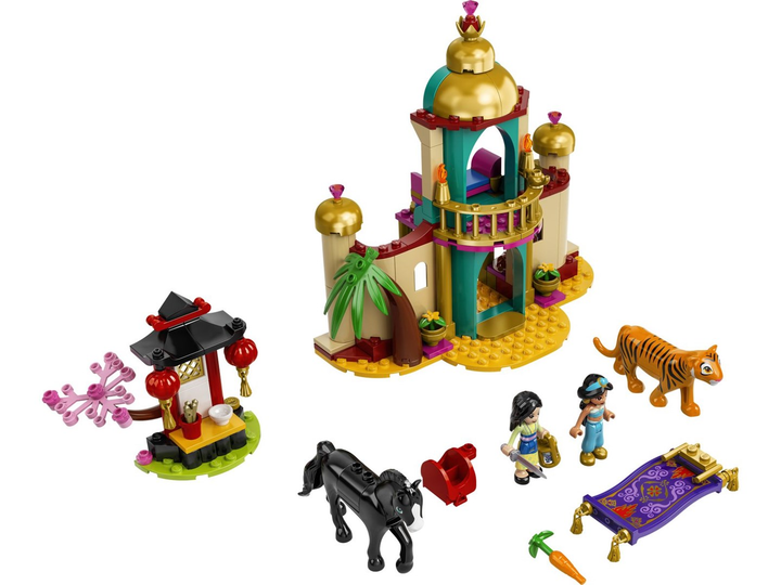 Zestaw klocków LEGO Disney Princess Przygoda Dżasminy i Mulan 176 elementów (43208) - obraz 2