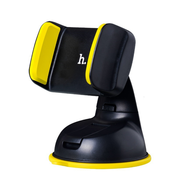 Холдер Hoco CA5 Suction vehicle Holder Yellow - Фото 1 Холдер Hoco CA5 Suction vehicle Holder Yellow - изображение 1