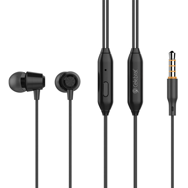 Наушники Celebrat G4 Black - Фото 1 Наушники Celebrat G4 Black - изображение 1