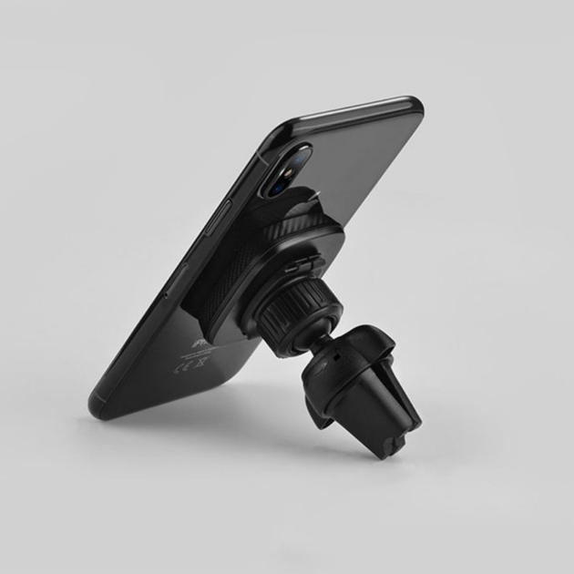 Холдер Hoco CA23 Lotto series magnetic air outlet holder Black - изображение 3