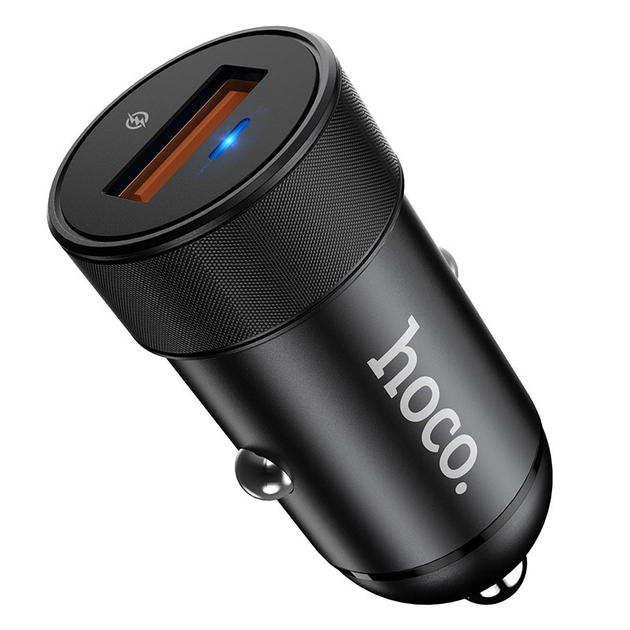 Автомобильное зарядное устройство Hoco Z32A Black – фото, отзывы ...