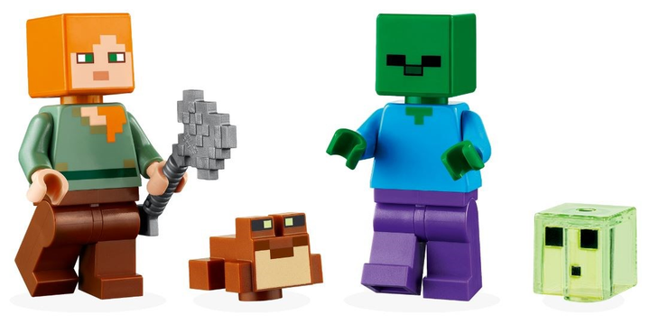 Конструктор LEGO Minecraft Пригоди на болоті 65 деталей (21240) - зображення 6