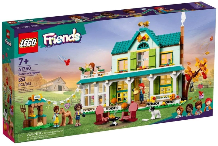 Zestaw LEGO Friends Jesienny dom 853 elementów (41730) - obraz 1