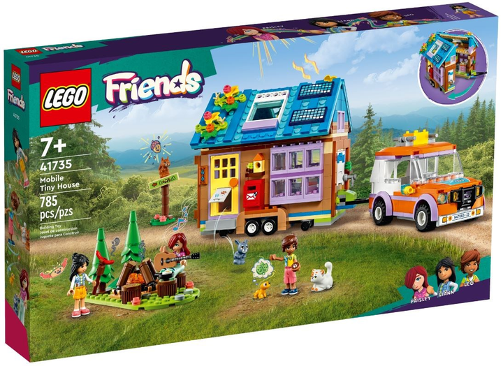 Zestaw klocków LEGO Friends Mały mobilny domek 785 elementów (41735) - obraz 1