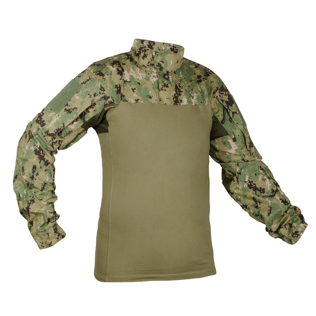 Тактическая рубашка Emerson Assault Shirt S зеленый камуфляж AOR2 - изображение 1