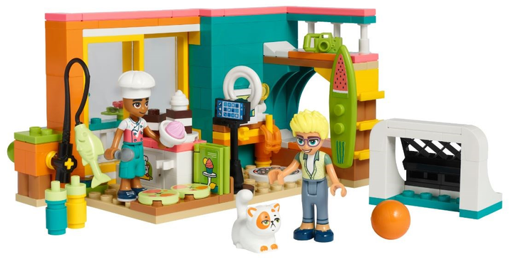 Zestaw klocków LEGO Friends Pokój Leo 203 elementy (41754) - obraz 2