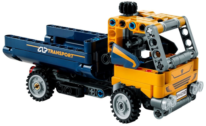 Zestaw klocków LEGO Technic Wywrotka 177 elementów (42147) - obraz 2