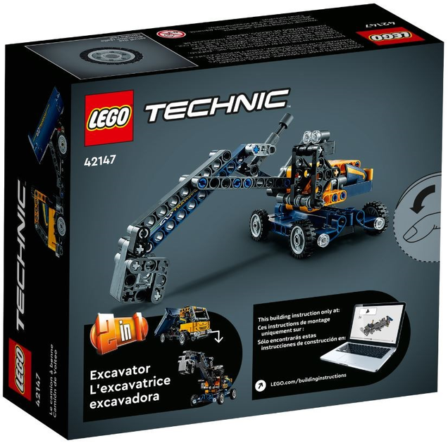 Конструктор LEGO Technic Самоскид 177 деталей (42147) - зображення 5