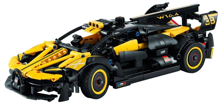 Zestaw klocków LEGO Technic Bugatti Bolide 905 elementów (42151) - obraz 2