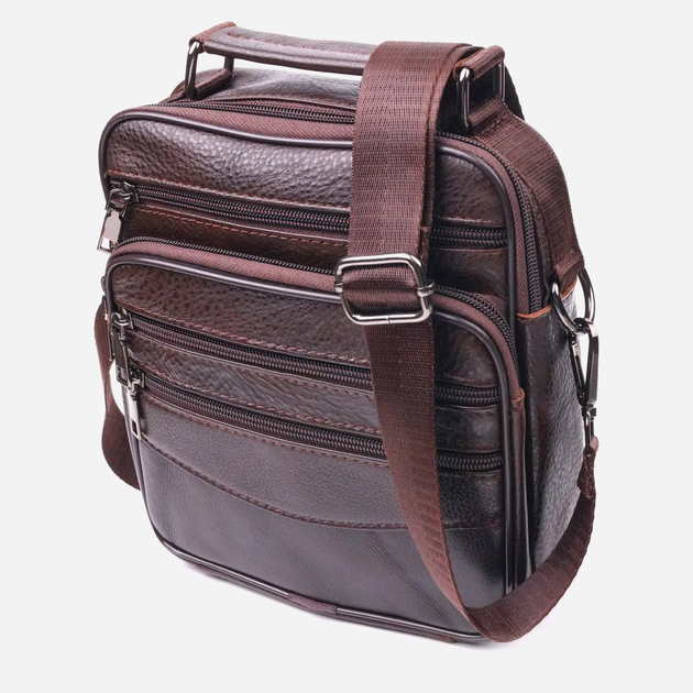 Сумка-планшет мужская кожаная Vintage 21274 Коричневая (leather-21274 ...