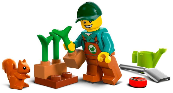 Конструктор LEGO City Трактор у парку 86 деталей (60390) - зображення 3