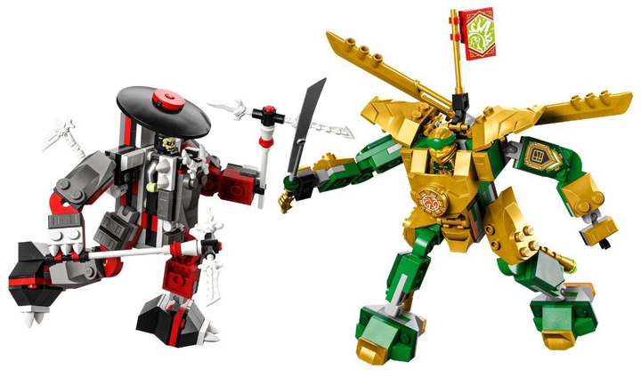 Zestaw klocków LEGO Ninjago Starcie Lloyda z Mechem EVO 223 elementy (71781) - obraz 2