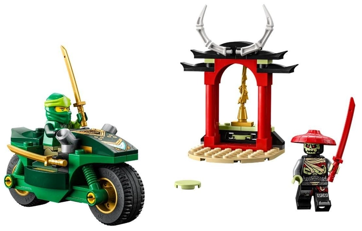 Zestaw klocków LEGO Ninjago Motocykl ninja Lloyda 64 elementy (71788) - obraz 2