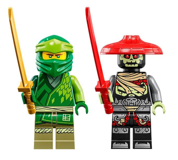 Zestaw klocków LEGO Ninjago Motocykl ninja Lloyda 64 elementy (71788) - obraz 4