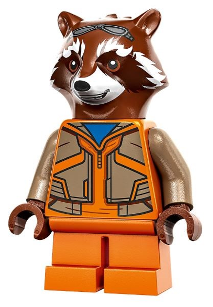 Конструктор LEGO Super Heroes Робоброня Єнота Ракети 98 деталей (76243) - зображення 4