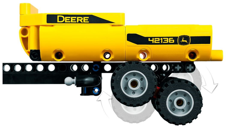 Конструктор LEGO Technic John Deere 9620R 4WD Tractor 390 деталей (42136) - зображення 5