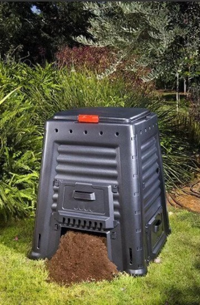 Компостер садовий KETER MEGA COMPOSTER 650л Чорний - изображение 3