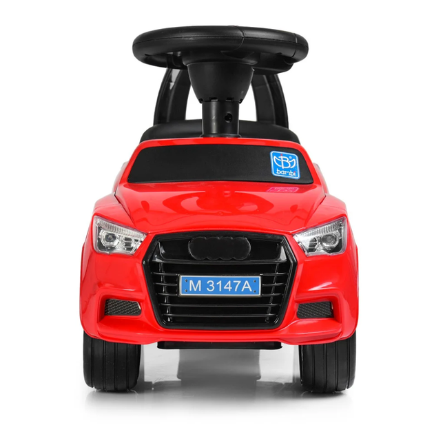 Каталка-толокар Bambi M 3147A-3 Червоний музичний - Фото 2 Каталка-толокар Bambi M 3147A-3 Червоний музичний - зображення 2