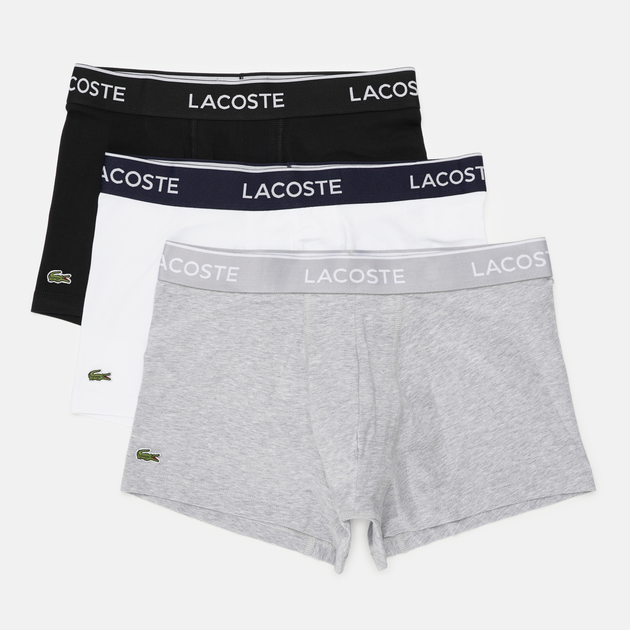 Набор трусов шорты мужской Lacoste 5H3389-NUA M 3 шт (8001034925019_3614033029470) - изображение 1