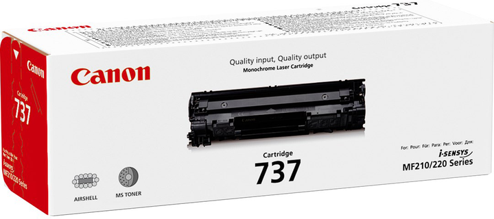 Toner Canon 737 MF22x/MF21x Black (9435B002) - obraz 1