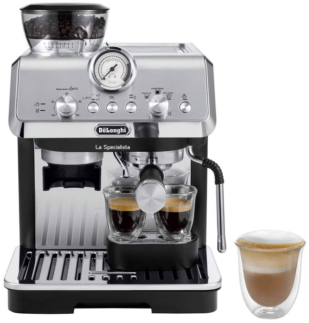 Ekspres do kawy kolbowy Delonghi La Specialista Arte EC 9155 MB - obraz 2