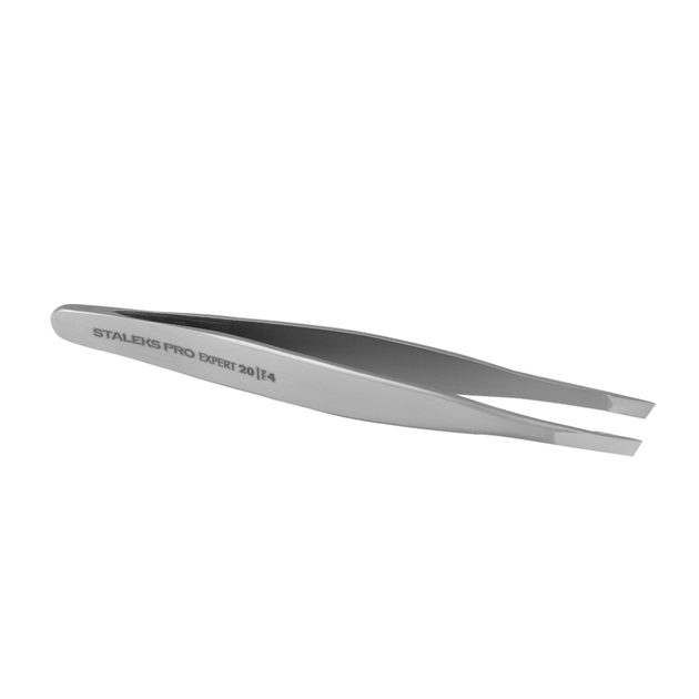 Пинцет для бровей Staleks EXPERT 20 TYPE 4 (узкие скошенные кромки) - Фото 2 Пинцет для бровей Staleks EXPERT 20 TYPE 4 (узкие скошенные кромки) - изображение 2