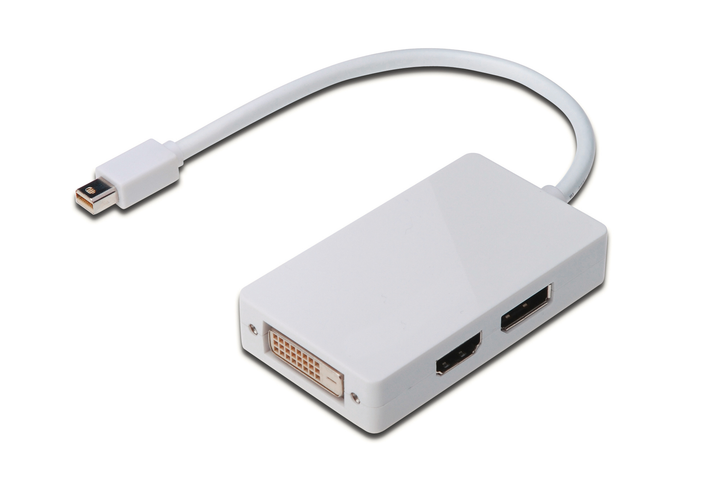Кабель переходник Digitus Mini DisplayPort to DisplayPort-HDMI-DVI(24+5 ...