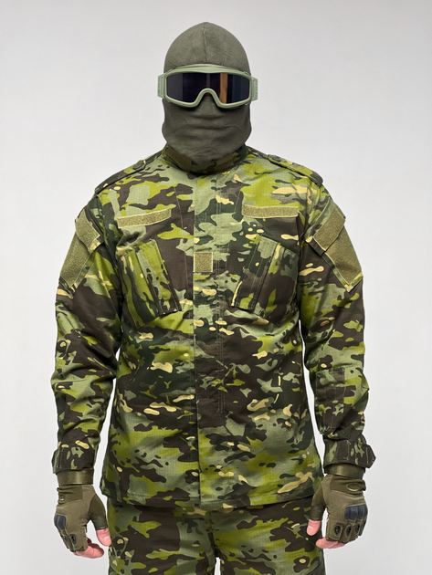 Тактичний військовий костюм Ріп-Стоп Rip-Stop, L Мультикам - зображення 1