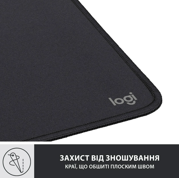 Килимок для мишi Logitech Studio Series Graphite (956-000049) (6794330) - Фото 3 Килимок для мишi Logitech Studio Series Graphite (956-000049) (6794330) - изображение 3