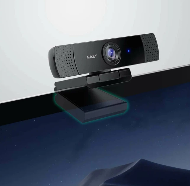 Kamera internetowa AUKEY FullHD czarny (PC-LM1E) - obraz 2