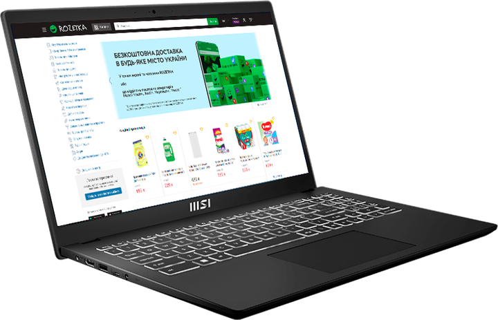 Ноутбук MSI Modern 15 (B12M-299XUA) Classic Black – фото, відгуки ...