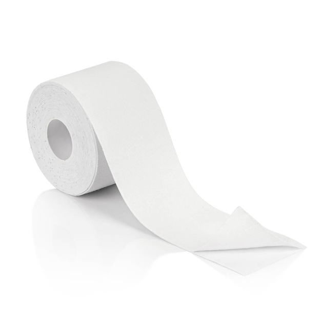 Кінезіологічний тейп 4yourhealth Kinesio Tape 5cm*5m Білий - изображение 2