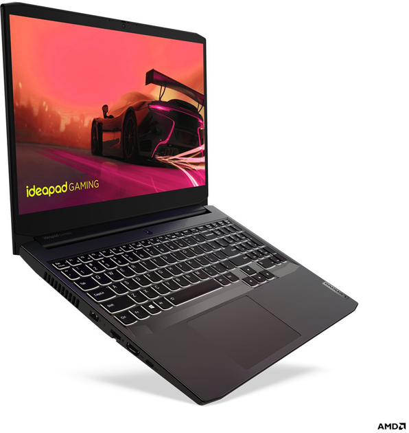 Laptop Lenovo IdeaPad Gaming 3 15IHU6 (82K101FAPB) Shadow Black - obraz 2