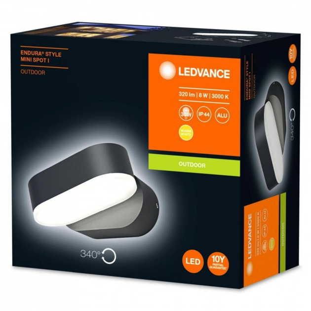 Светильник Osram LED ENDURA STYLE Mini Spot I 7,5W (4058075205130) - изображение 2
