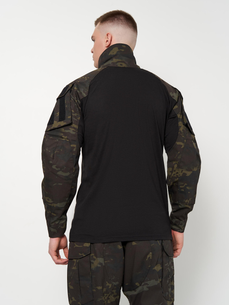 Тактична військова сорочка Убакс Emerson Gen3 EM9256 M Чорний мультикамуфляж (4820071340756) - зображення 2