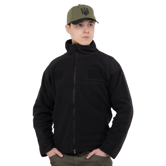 Куртка тактична флісова Zelart Tactical Scout 6003 розмір 3XL (54-56) Black - зображення 1