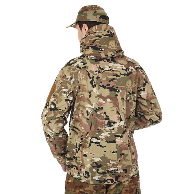 Куртка тактична Zelart Tactical Scout 0369 розмір M (46-48) Camouflage Multicam - зображення 2