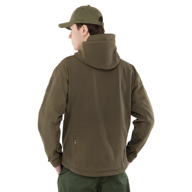 Куртка тактическая флисовая Zelart Tactical Scout 7491 размер 3XL (54-56) Olive - изображение 2