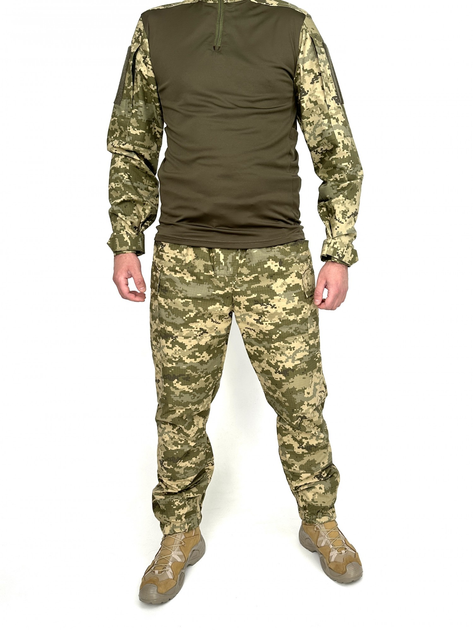 Лонгслив, тактическая футболка с длинным рукавом CoolMAX GERC G.1 р.54 (LSX-GRC-G.1-54) - изображение 1