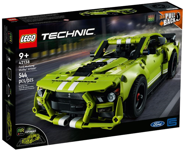 Zestaw klocków LEGO Technic Ford Mustang Shelby GT500 544 elementy (42138) - obraz 1