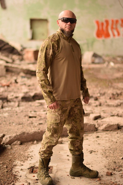 Костюм Ubacs тактический размер XXL (Убакс) военный ВСУ костюм штаны и боевая рубашка камуфляж армейский - изображение 1