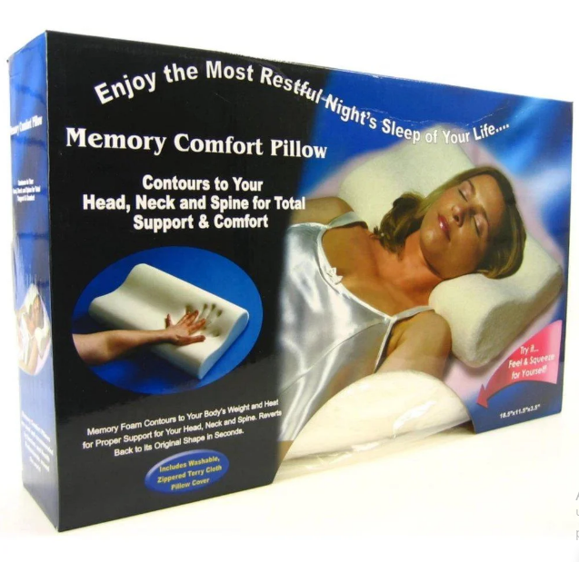 Ортопедическая подушка с памятью Memory Pillow (FMV261) - изображение 3