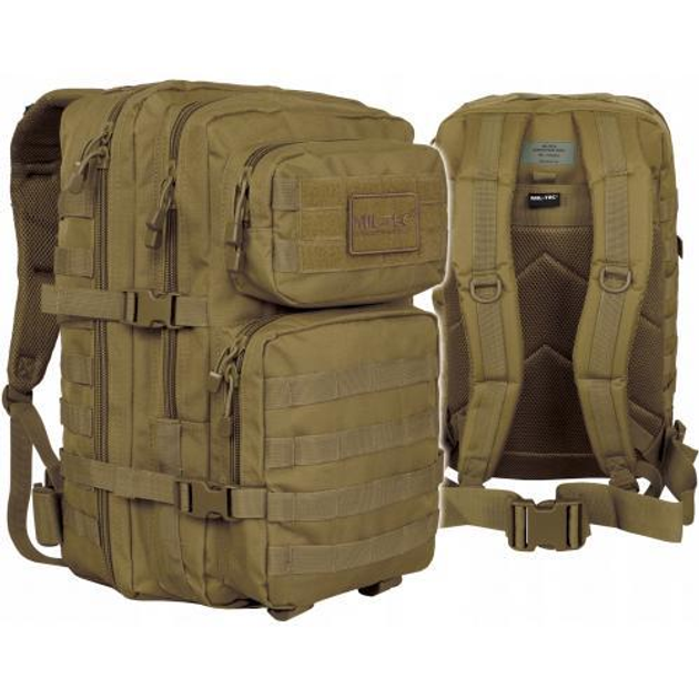 Тактический рюкзак Mil-Tec Assault 36 л. Coyote 14002205 - изображение 1