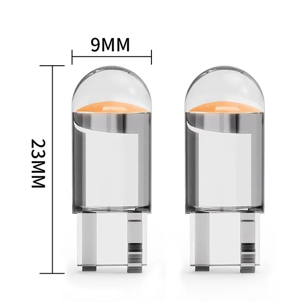Автолампа Terra T10/W5W, цоколь W2.1x9.5d, COB, скло, білий, 12 В - зображення 5
