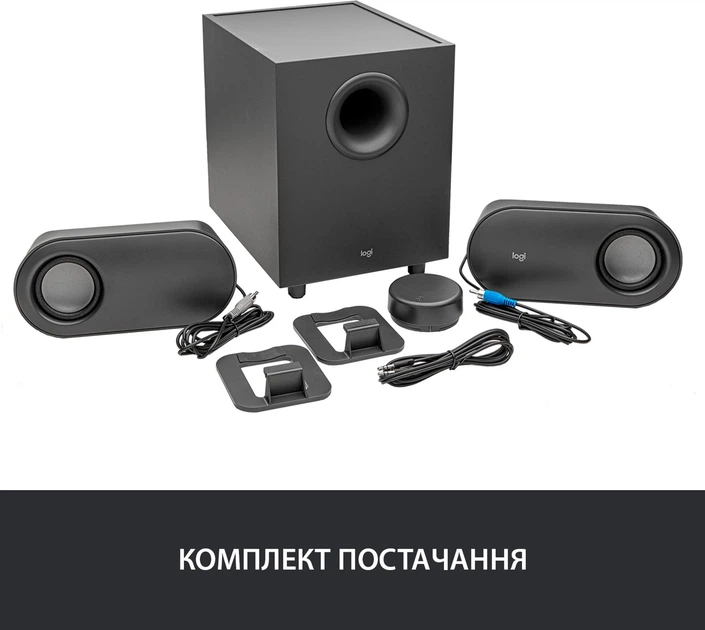 Logitech Z407 Bluetoothスピーカー 80W Акустическая система Logitech Bluetooth Computer Speakers Z407