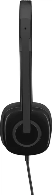 Навушники Logitech H151 Black (981-000589, 981-000587) - зображення 3
